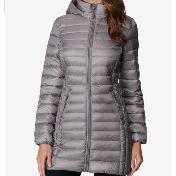 32 degrees packable hooded down puffer coat